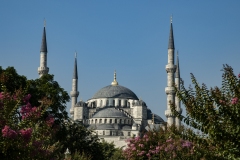 Blue Mosque Landscape Istanbul Turkey